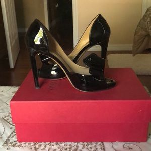 Valentino d’orsay bow pumps